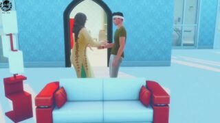 Geheime heiße Affäre mit einem arabisch-muslimischen Telugu-Lehrer