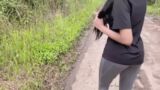 Outdoor-Leidenschaft eines Desi-Jugendlichen beim Joggen erwischt